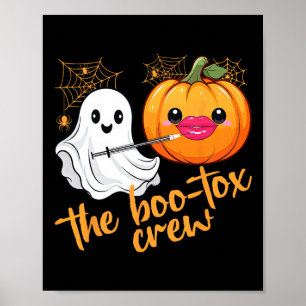 Botox Filler Halloween Esthetische Injector Nurse  Poster