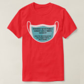 Botox Funny Plastic chirurg Gift 1 T-shirt (Design voorkant)