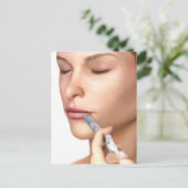 Botox injecties briefkaart (Staand voorkant)