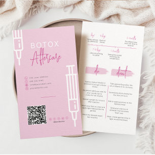 Botox Injections Carte de suivi Timeline Ne pas fa