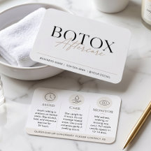 Botox Nazorg Beige Minimaal Eenvoudig Med Spa