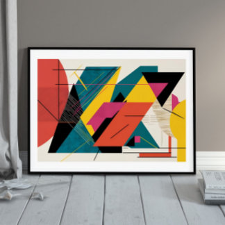 botsing met dynamische geometrie poster