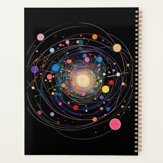 Botsing van deeltjes planner (Achterkant)