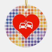 Botsingsventilator Keramisch Ornament (Voorkant)