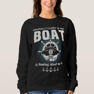 Botsport Boot Kapiteinshoed Zeilboot Motor Trui