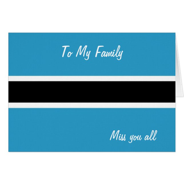 Botswana (Devant horizontal)