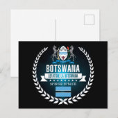 Botswana Briefkaart (Voorkant / Achterkant)