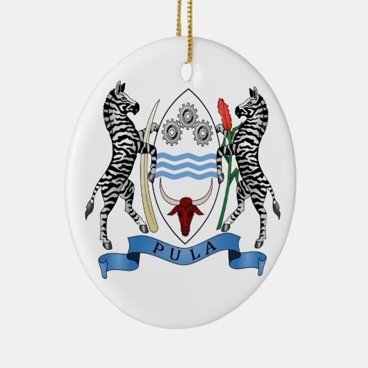 Botswana Coat of Arms Ornament (Rechts)