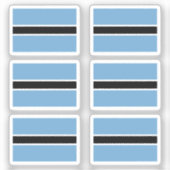 Botswana Collectie verpakking van 6 Sticker (Voorkant)