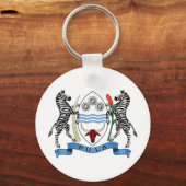 botswana emblem sleutelhanger (Voorkant)