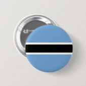Botswana Flag Button (Voorkant /achterkant)