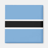 Botswana Flag Magneet (Voorkant)