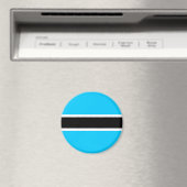 Botswana Flag Magneet (Insitu (Vaatwasser))