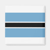 Botswana Flag Magneet (Voorkant)