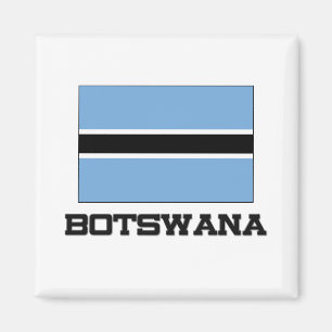 Botswana Flag Magneet