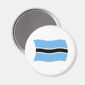 Botswana Flag Magnet Magneet (Voorkant / Achterkant)