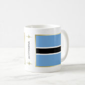 Botswana Flag + Map Mok (Voorkant rechts)