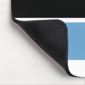 Botswana Flag Muismat (Hoek)