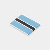 Botswana Flag Post-it® Notes (Schuin)