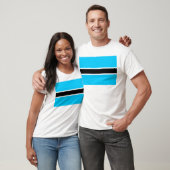 Botswana Flag T-shirt (Unisex)
