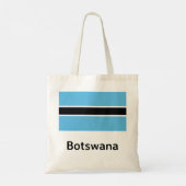 Botswana Flag Tote Bag (Achterkant)