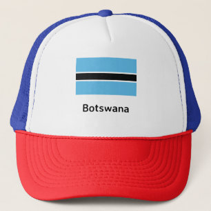 Botswana Flag Trucker Pet