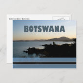 Botswana - Gaborone Dam Briefkaart. Briefkaart (Voorkant / Achterkant)