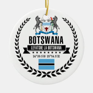 Botswana Keramisch Ornament