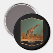Botswana Magneet (Voorkant / Achterkant)