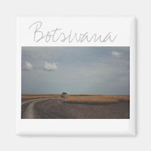 Botswana Makgadikgadi Salt Pans Car Travel Magnet Magneet