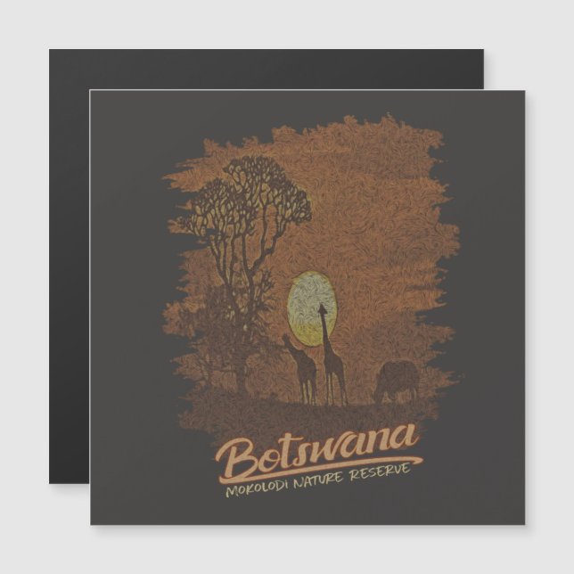 Botswana Natuur (Voorkant / Achterkant)