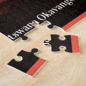 Botswana Okavango Delta Sunset Legpuzzel (Zijkant)