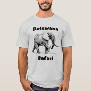 Botswana Safari Elephant Tshirt