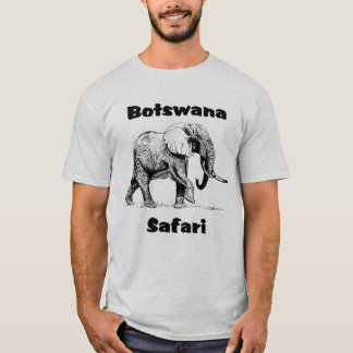 Botswana Safari Elephant Tshirt