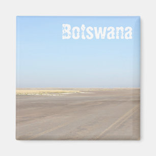 Botswana Salt Pans Savannah Savanna Natuur Magneet