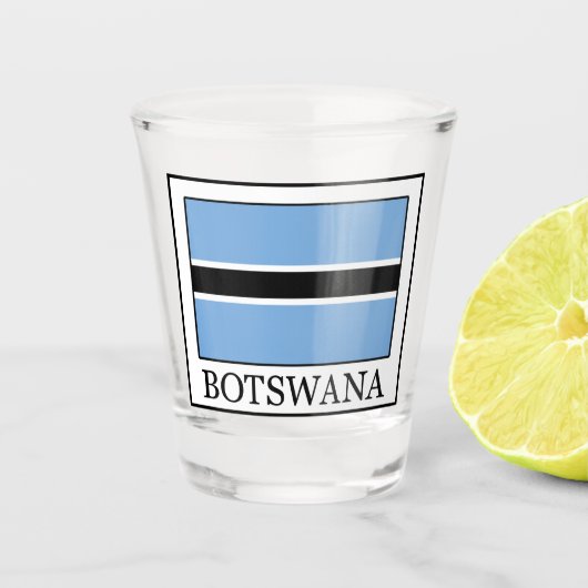 Botswana Shot Glas (Voorkant)
