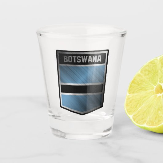 Botswana Shot Glas (Voorkant)