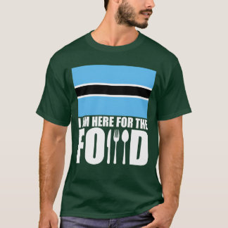 Botswana souvenir eten reis cadeau t-shirt