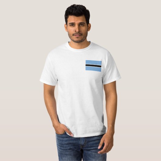 botswana t-shirt (Voorkant volledig)