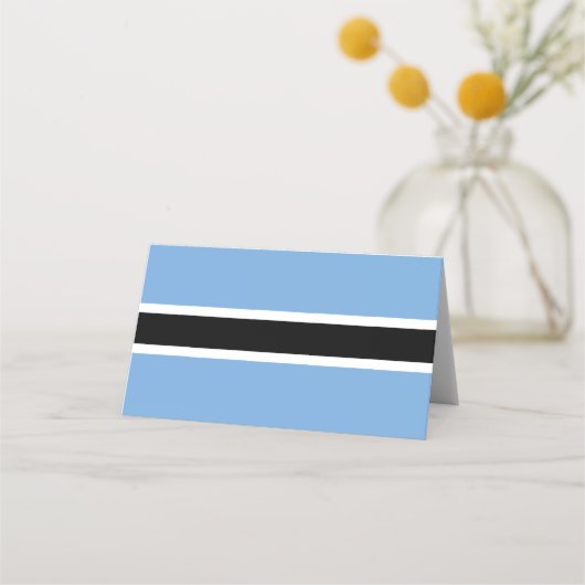 Botswana vlag (Voorkant)