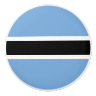 Botswana vlag keramische knop