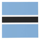 Botswana vlag kubus (Rechts)
