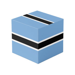 Botswana vlag kubus
