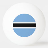 Botswana vlag pingpongballen (Achterkant)