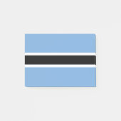 Botswana vlag post-it® notes (Voorkant)