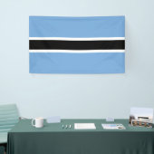 Botswana vlag spandoek (Beurs)