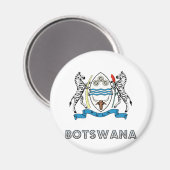 Botswana wapenschild magneet (Voorkant / Achterkant)