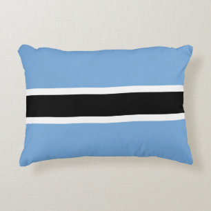 Botswanaanse vlag accent kussen