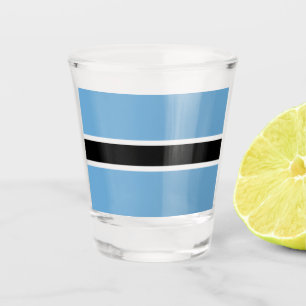 Botswanaanse vlag (Botswana) Shot Glas
