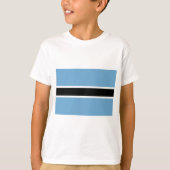 Botswanaanse vlag (Botswana) T-shirt (Voorkant)